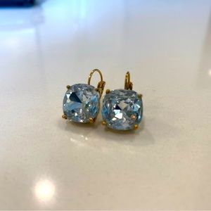 Faux diamond earrings